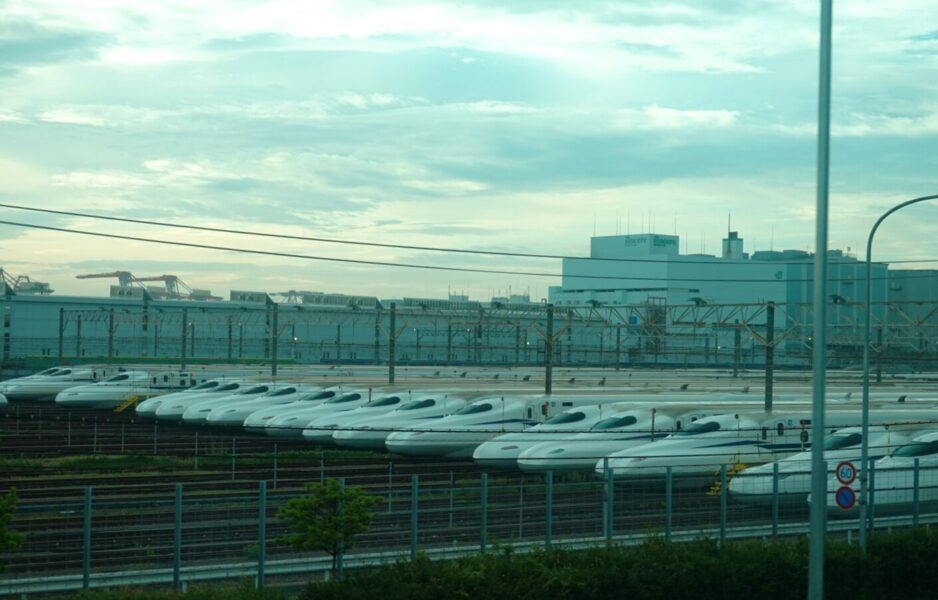 立川～羽田空港リムジンバス　車窓（大井車両基地）