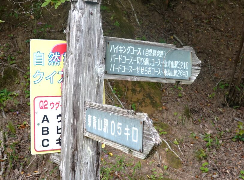 旧近鉄大阪線跡（東青山）