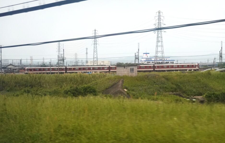 ビスタカー　車窓（平端駅）