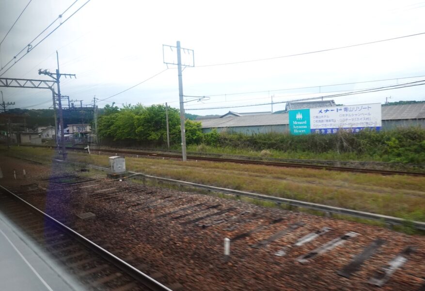 ビスタカー　車窓（伊賀神戸駅