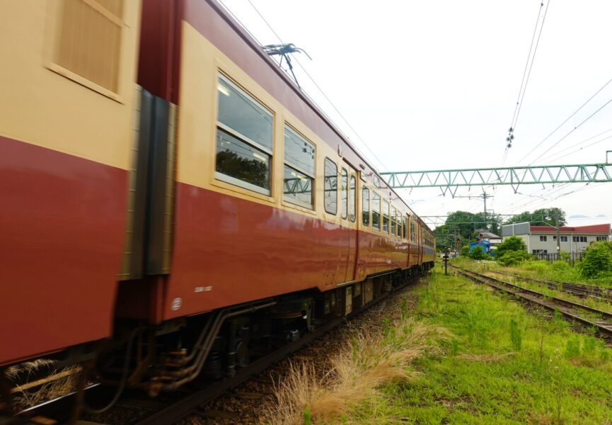 えちごトキめき鉄道　二本木駅　スイッチバックデッキからの眺め