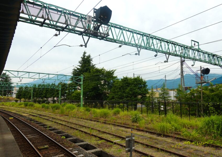 えちごトキめき鉄道　二本木駅　側線