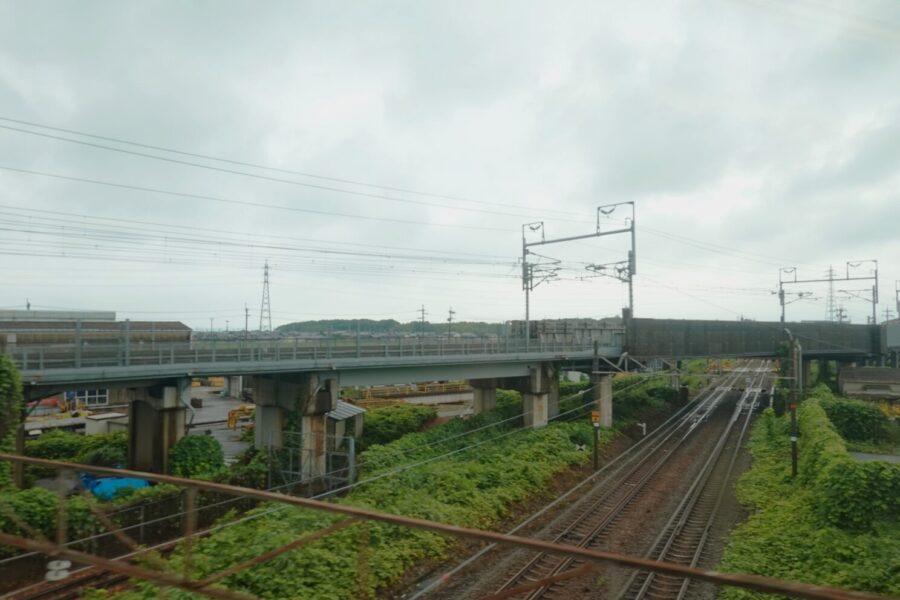 米原駅発車後