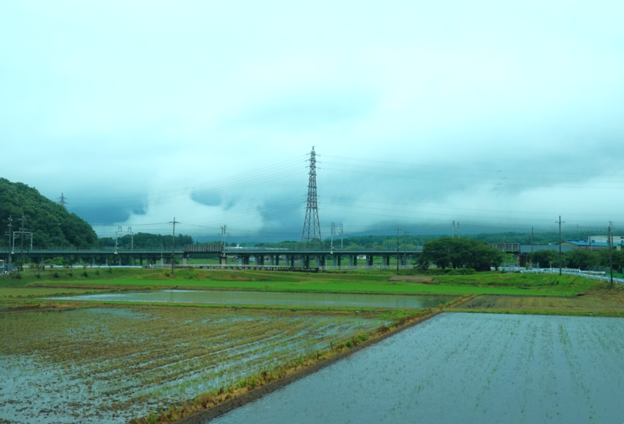 近江長岡駅通過後